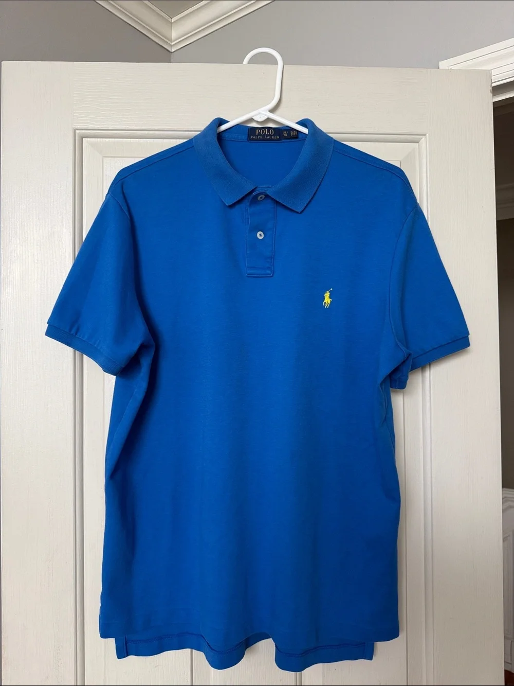 Polo by Ralph Lauren Royal Blue Polo with Yellow Pony